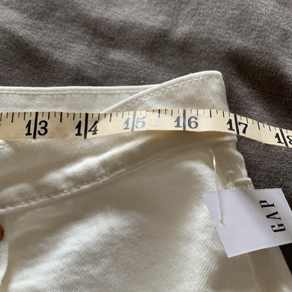 NWT GAP 12/31 loose mid rise split bottom jeans - Picture 6 of 10